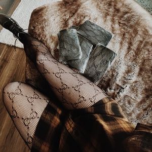 Gucci Fishnet leggings